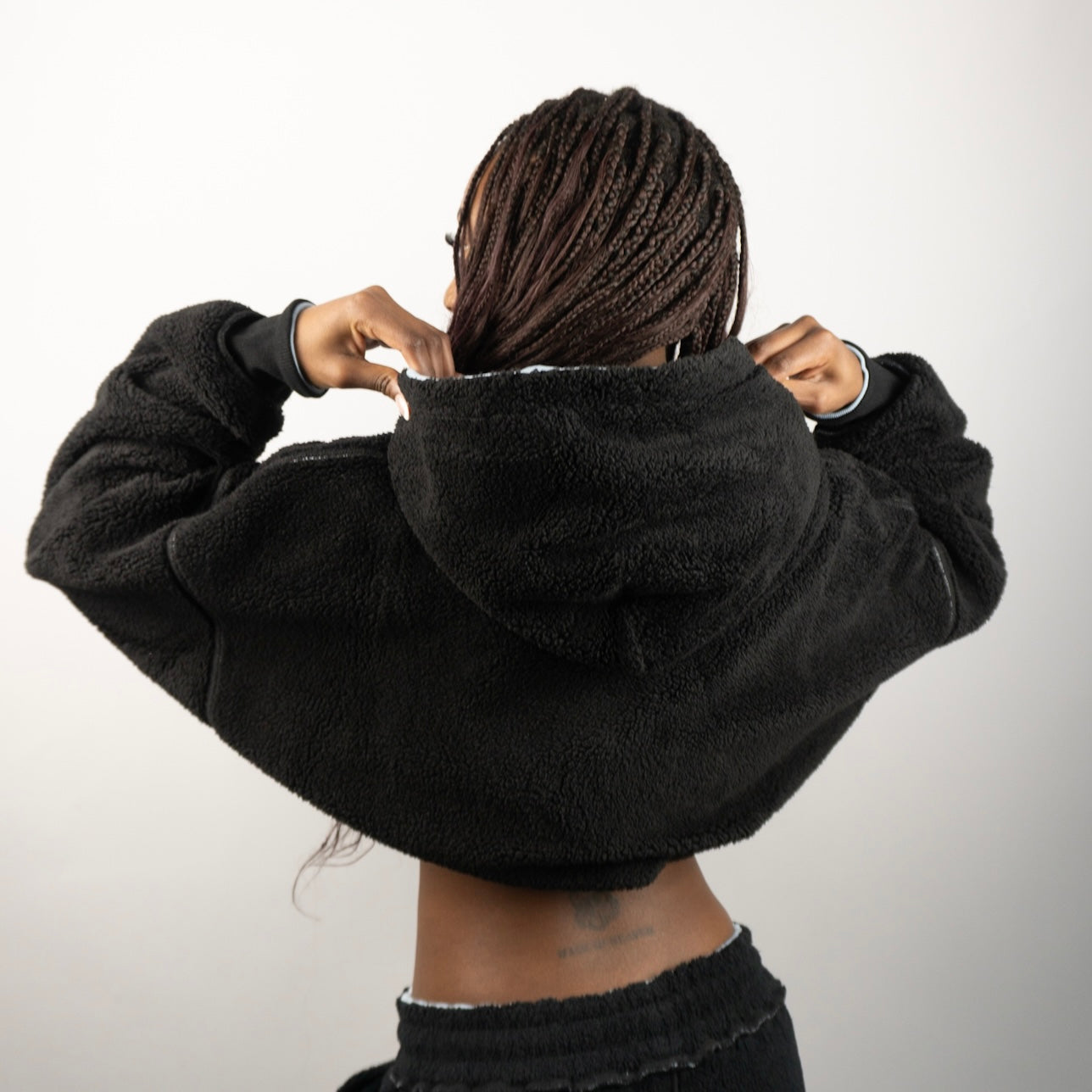 Reversible Hoodie (Blue & Black)