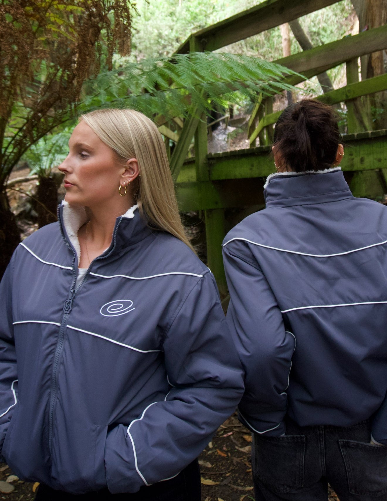 Husky Grey Reversible Fleece