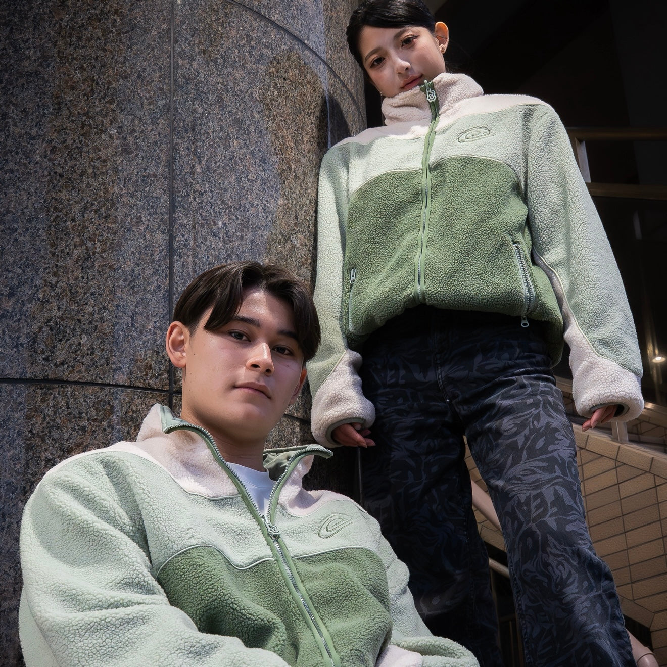 COZMOZ Matcha V2 Reversible fleece Jacket – cozmoz