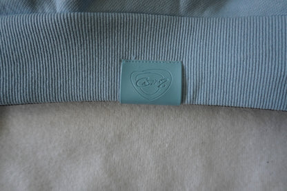 Reverisble zip-up hood (blue & black)