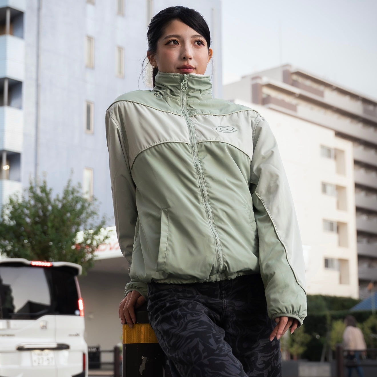 COZMOZ Matcha V2 Reversible fleece Jacket – cozmoz