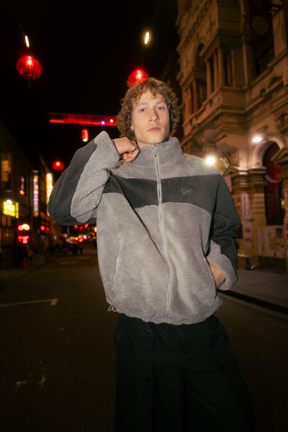 Space Grey Reversible Fleece (Pre-Order)