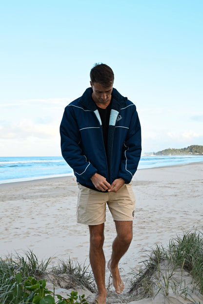 Aqua Reversible Fleece