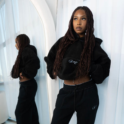 Reversible Hoodie (Blue & Black)