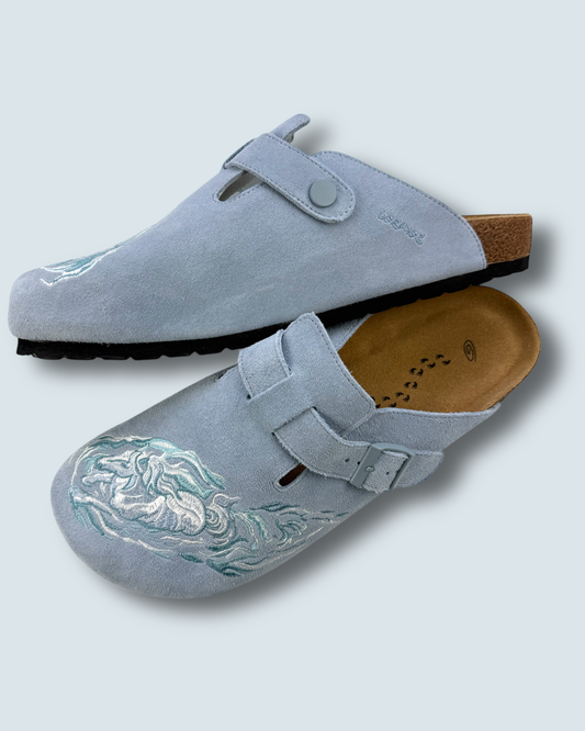 Tidal Mustangs Clogs
