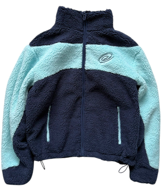 Aqua Reversible Fleece