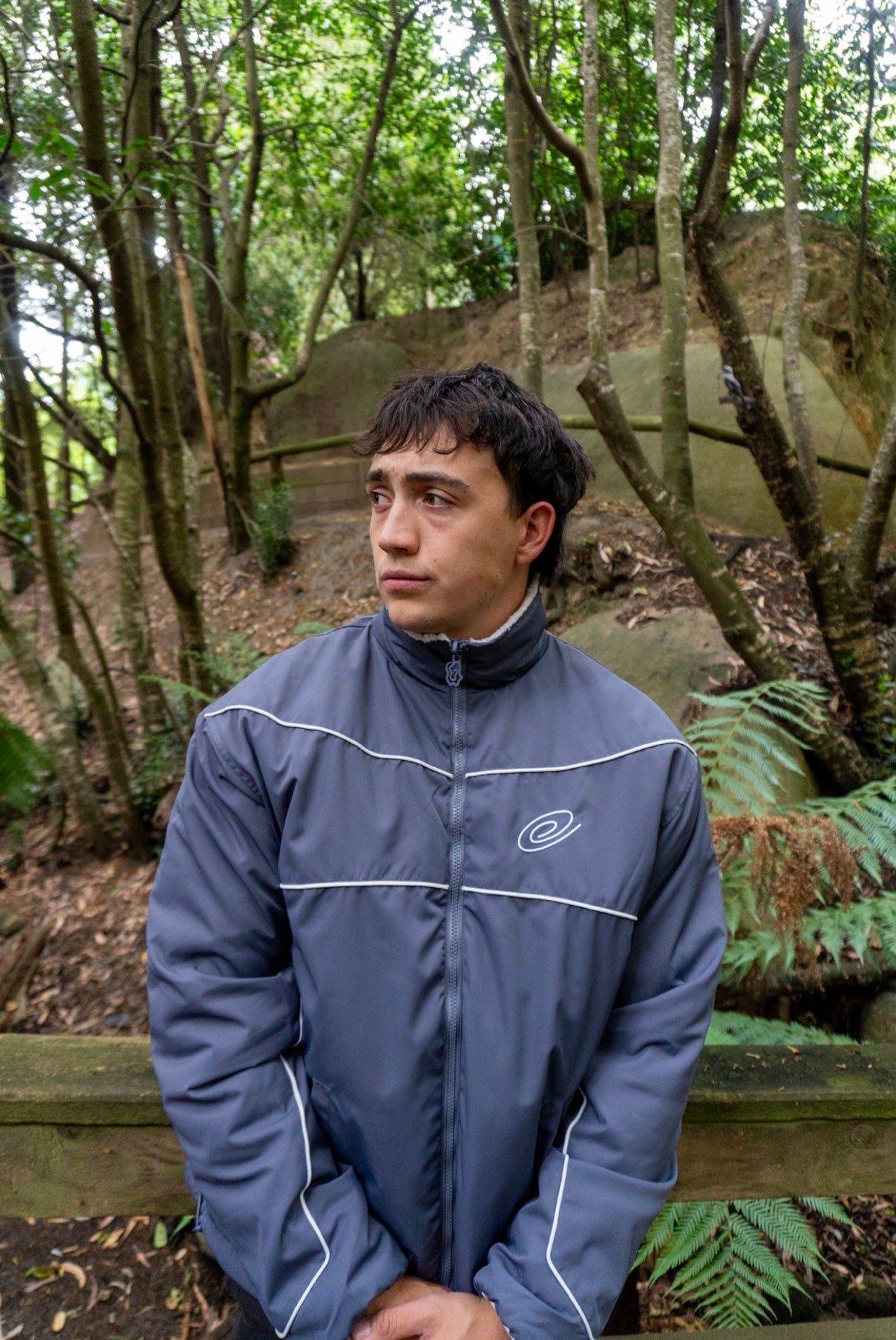 COZMOZ Dark Mocha Reversible fleece Jacket – cozmoz