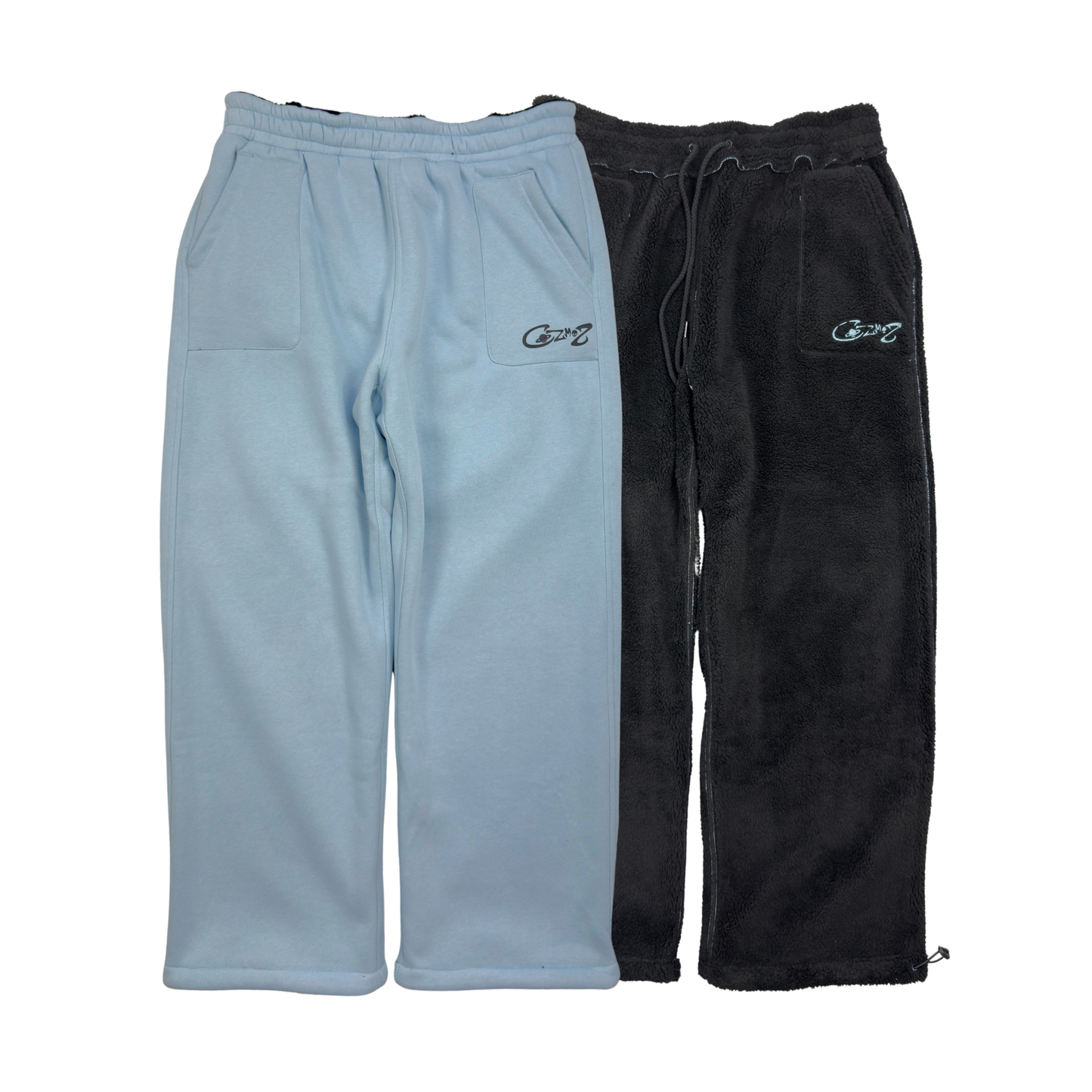 Reversible sweatpants(Blue & Black)