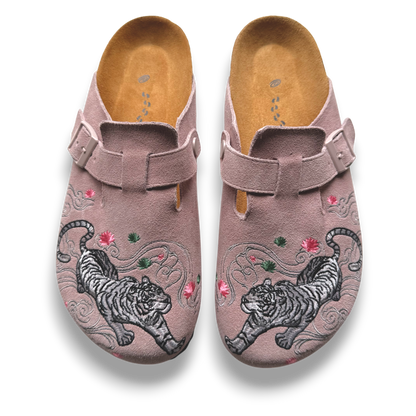 White Tiger Clogs - Clay Pink