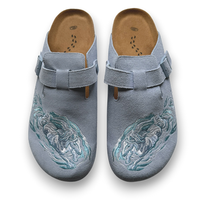 Tidal Mustangs Clogs