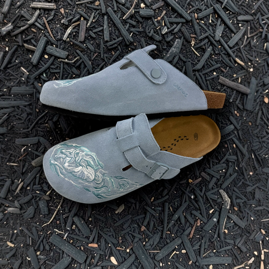 Tidal Mustangs Clogs