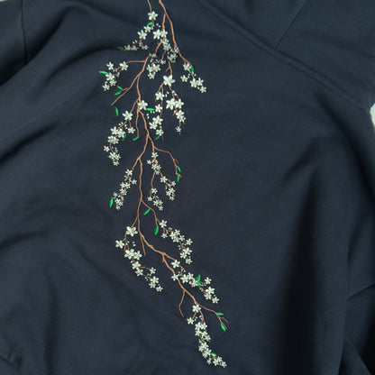 Sakura hoodie - Navy