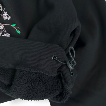 Sakura hoodie - Black